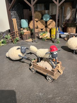 テレビシリーズ放送開始15周年記念「ひつじのショーン展」に投稿された画像（2024/4/4）