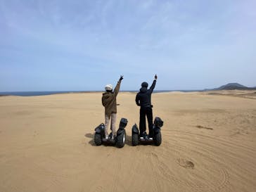 鳥取砂丘セグウェイ ワイルドアドベンチャーツアーに投稿された画像（2024/4/9）