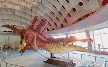 オダイバ恐竜博覧会2024 -福井から“ヤツラ”が新幹線でやってくる！-に投稿された画像（2024/4/23）