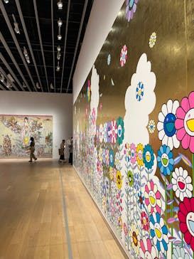 京都市美術館開館90周年記念展「村上隆 もののけ 京都」に投稿された画像（2024/4/23）