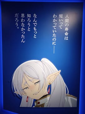 アニメ 葬送のフリーレン展 ～冒険の終わりから始まる物語～に投稿された画像（2024/4/25）