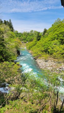 清津峡渓谷トンネルに投稿された画像（2024/4/27）
