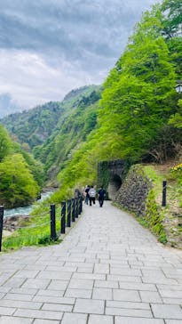 清津峡渓谷トンネルに投稿された画像（2024/4/27）