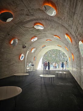 清津峡渓谷トンネルに投稿された画像（2024/4/28）