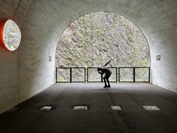 清津峡渓谷トンネルに投稿された画像（2024/4/28）
