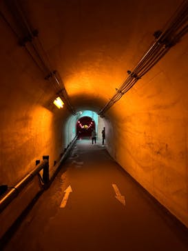 清津峡渓谷トンネルに投稿された画像（2024/4/28）