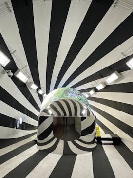 清津峡渓谷トンネルに投稿された画像（2024/4/28）