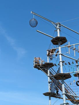 屋外アスレチック「HUGTRATOPS（ハグトラトプス）」に投稿された画像（2024/4/28）