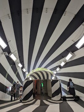 清津峡渓谷トンネルに投稿された画像（2024/4/29）