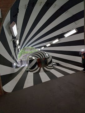 清津峡渓谷トンネルに投稿された画像（2024/4/30）