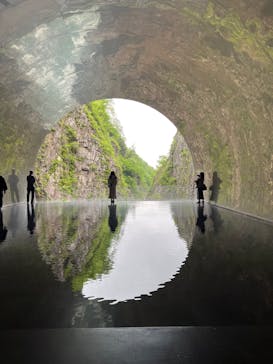 清津峡渓谷トンネルに投稿された画像（2024/5/1）