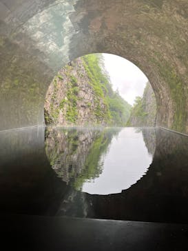 清津峡渓谷トンネルに投稿された画像（2024/5/1）