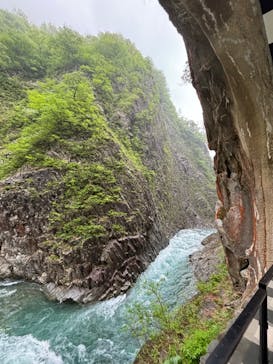 清津峡渓谷トンネルに投稿された画像（2024/5/1）