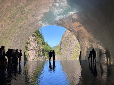 清津峡渓谷トンネルに投稿された画像（2024/5/1）