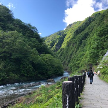 清津峡渓谷トンネルに投稿された画像（2024/5/2）