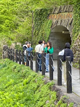清津峡渓谷トンネルに投稿された画像（2024/5/2）