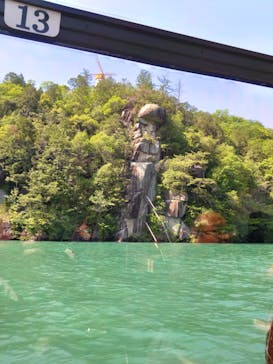 恵那峡遊覧船に投稿された画像（2024/5/4）