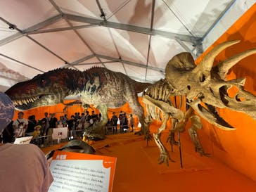 オダイバ恐竜博覧会2024 -福井から“ヤツラ”が新幹線でやってくる！-に投稿された画像（2024/5/5）