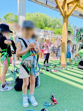 屋外アスレチック「HUGTRATOPS（ハグトラトプス）」に投稿された画像（2024/5/5）