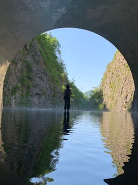 清津峡渓谷トンネルに投稿された画像（2024/5/5）
