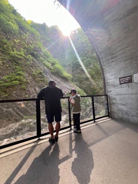 清津峡渓谷トンネルに投稿された画像（2024/5/5）