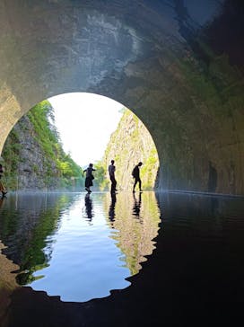 清津峡渓谷トンネルに投稿された画像（2024/5/5）