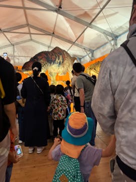 オダイバ恐竜博覧会2024 -福井から“ヤツラ”が新幹線でやってくる！-に投稿された画像（2024/5/6）