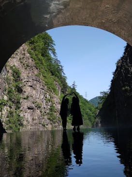 清津峡渓谷トンネルに投稿された画像（2024/5/6）