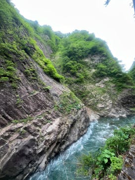清津峡渓谷トンネルに投稿された画像（2024/5/6）