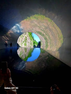 清津峡渓谷トンネルに投稿された画像（2024/5/6）