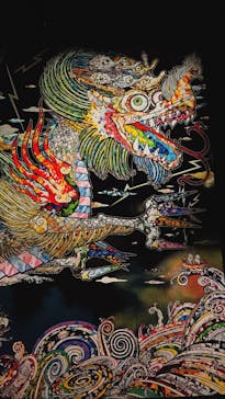 京都市美術館開館90周年記念展「村上隆 もののけ 京都」に投稿された画像（2024/5/22）