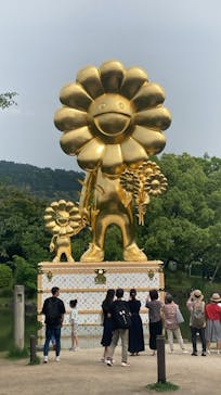 京都市美術館開館90周年記念展「村上隆 もののけ 京都」に投稿された画像（2024/5/24）