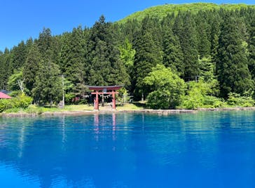 田沢湖遊覧船に投稿された画像（2024/5/26）