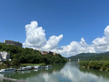 恵那峡遊覧船に投稿された画像（2024/6/3）