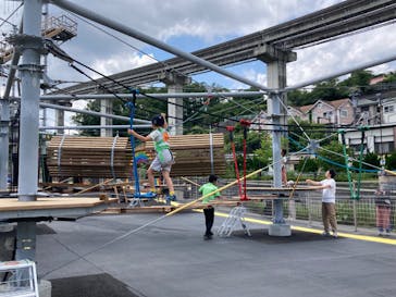 屋外アスレチック「HUGTRATOPS（ハグトラトプス）」に投稿された画像（2024/6/3）