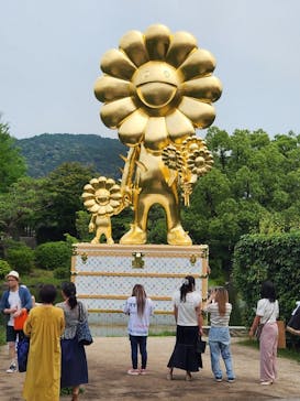 京都市美術館開館90周年記念展「村上隆 もののけ 京都」に投稿された画像（2024/6/21）