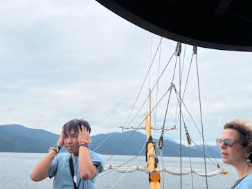 箱根海賊船に投稿された画像（2024/7/8）