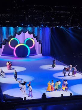 ディズニー・オン・アイス “Find Your Gift”東京公演に投稿された画像（2024/7/14）