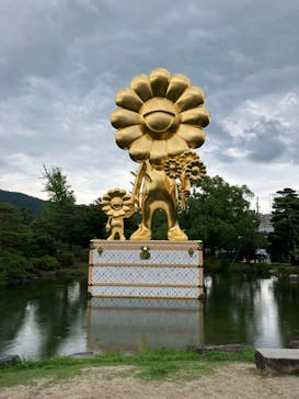 京都市美術館開館90周年記念展「村上隆 もののけ 京都」に投稿された画像（2024/7/18）