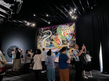 京都市美術館開館90周年記念展「村上隆 もののけ 京都」に投稿された画像（2024/7/19）