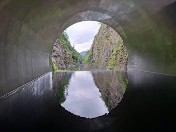 清津峡渓谷トンネルに投稿された画像（2024/7/20）