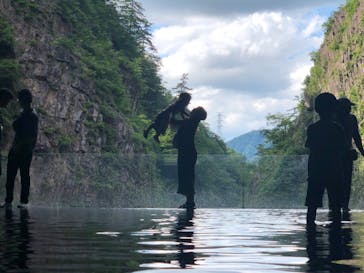 清津峡渓谷トンネルに投稿された画像（2024/7/21）