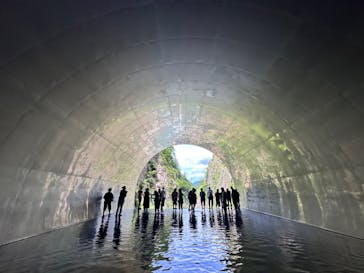 清津峡渓谷トンネルに投稿された画像（2024/7/22）