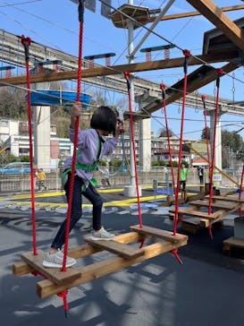 屋外アスレチック「HUGTRATOPS（ハグトラトプス）」に投稿された画像（2024/7/23）