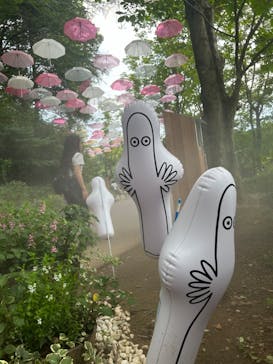 ムーミンバレーパークに投稿された画像（2024/7/27）