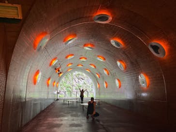 清津峡渓谷トンネルに投稿された画像（2024/7/29）