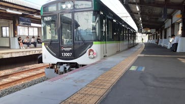 京阪電車に投稿された画像（2024/8/6）