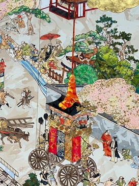 京都市美術館開館90周年記念展「村上隆 もののけ 京都」に投稿された画像（2024/8/8）