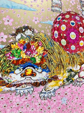 京都市美術館開館90周年記念展「村上隆 もののけ 京都」に投稿された画像（2024/8/8）