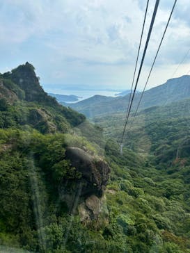 寒霞渓ロープウェイに投稿された画像（2024/8/9）